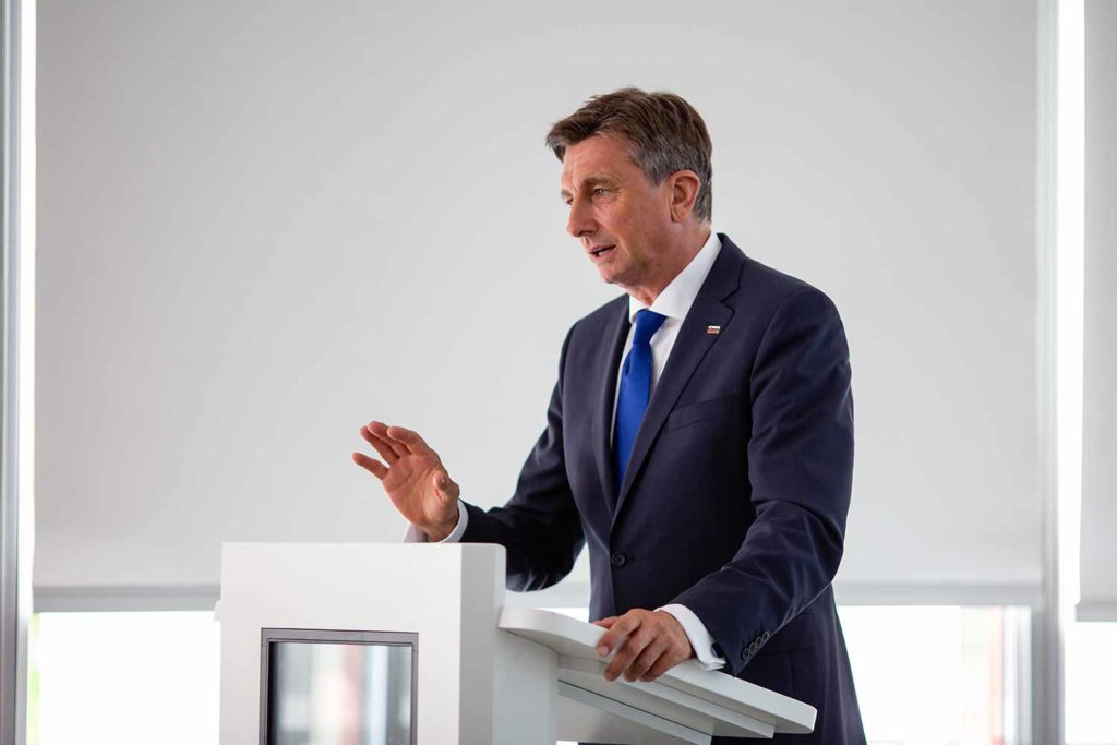 Staatspräsident Borut Pahor
